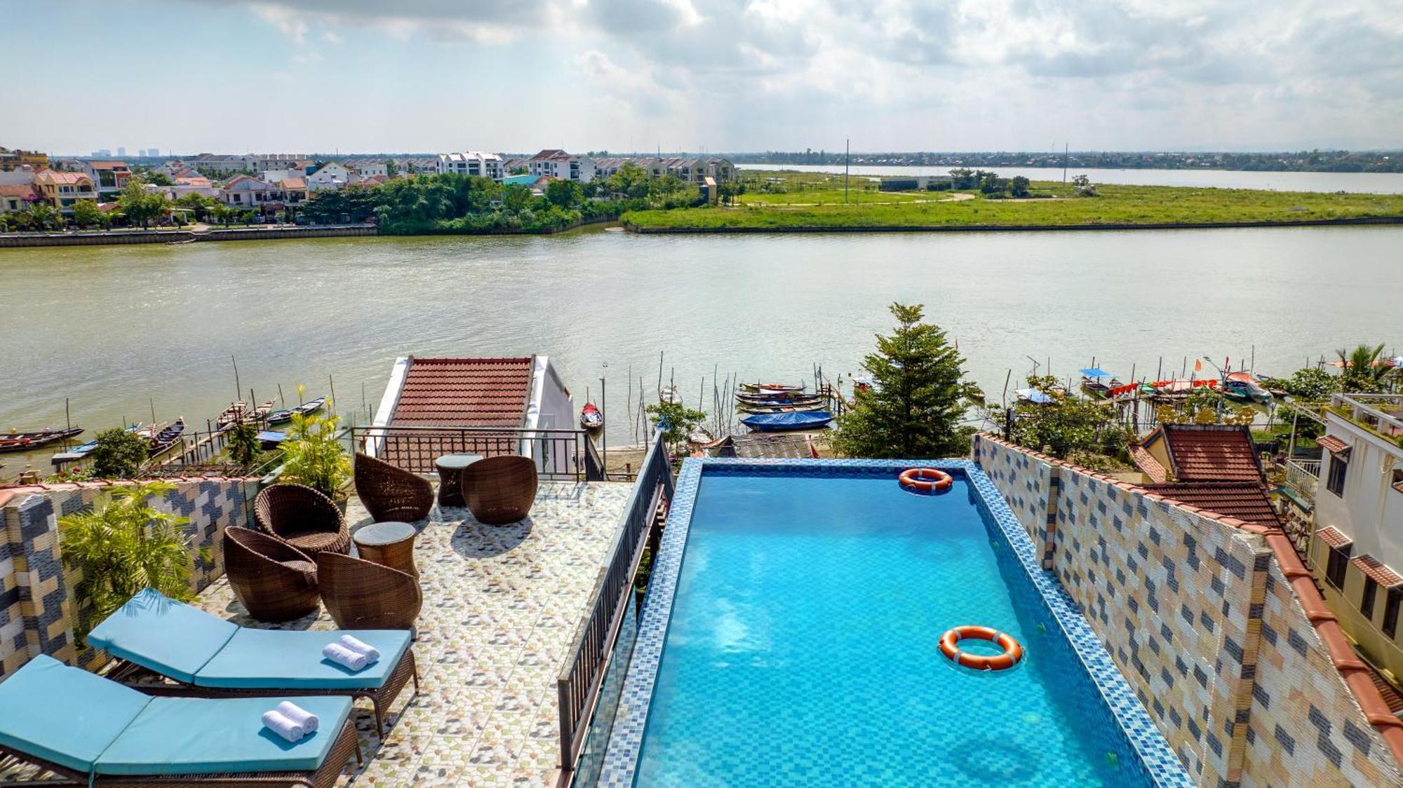 Rockmouse Centre River Villa Хой Ан Екстериор снимка
